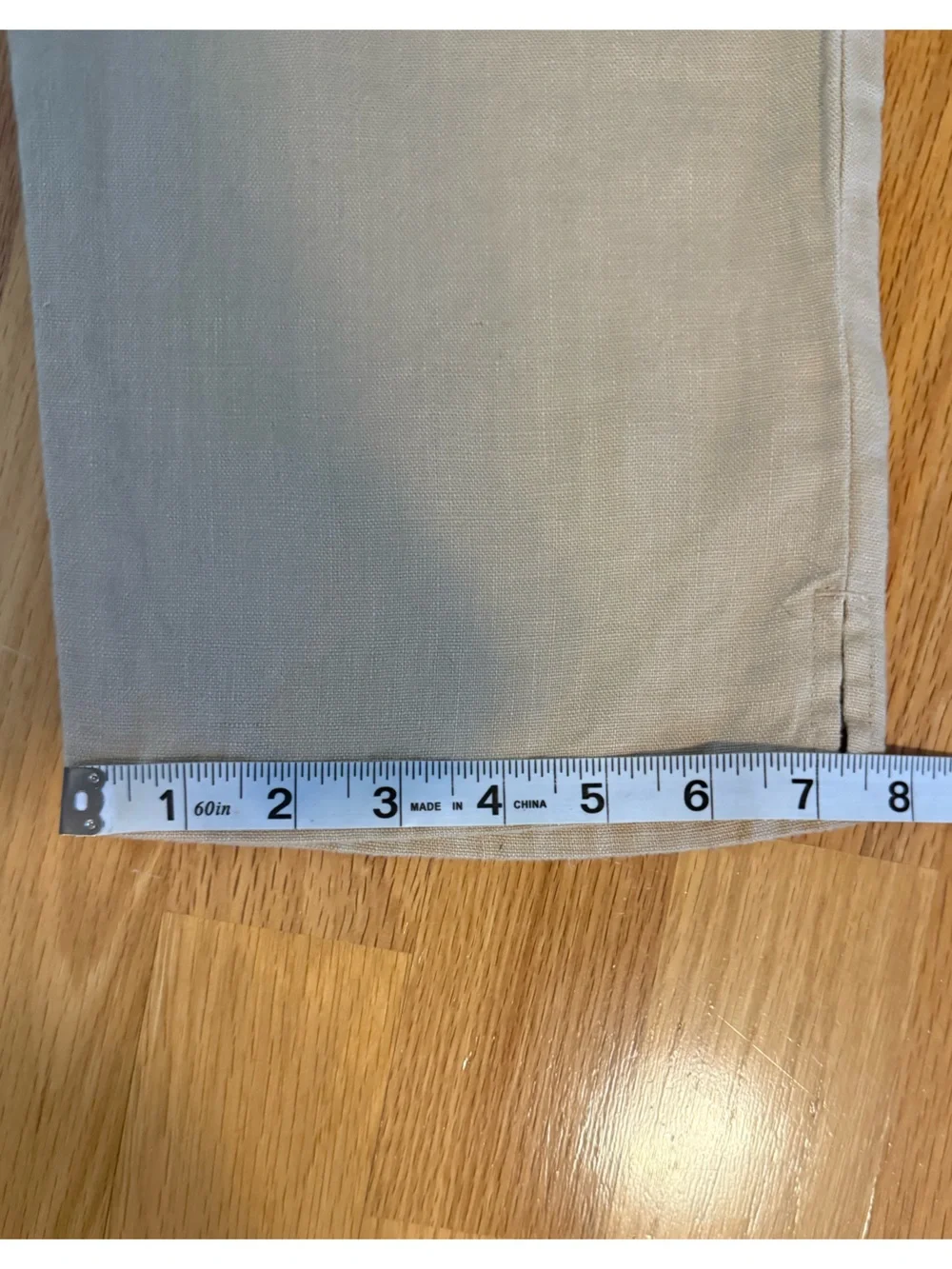Lauren Ralph Lauren 100% Linen 90’s Vintage Tan Pants Size 10